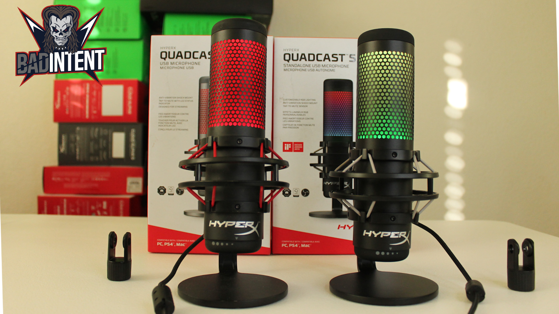 HyperX QuadCast Vs QuadCast S