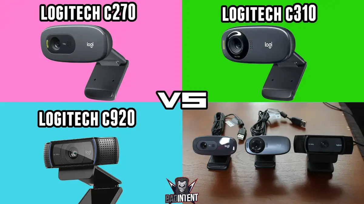 Logitech C270 vs C310 C920